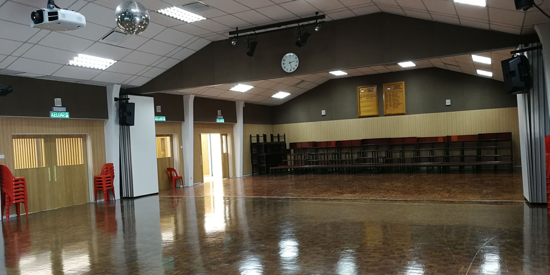 Alice Smith School Hall View to the Back