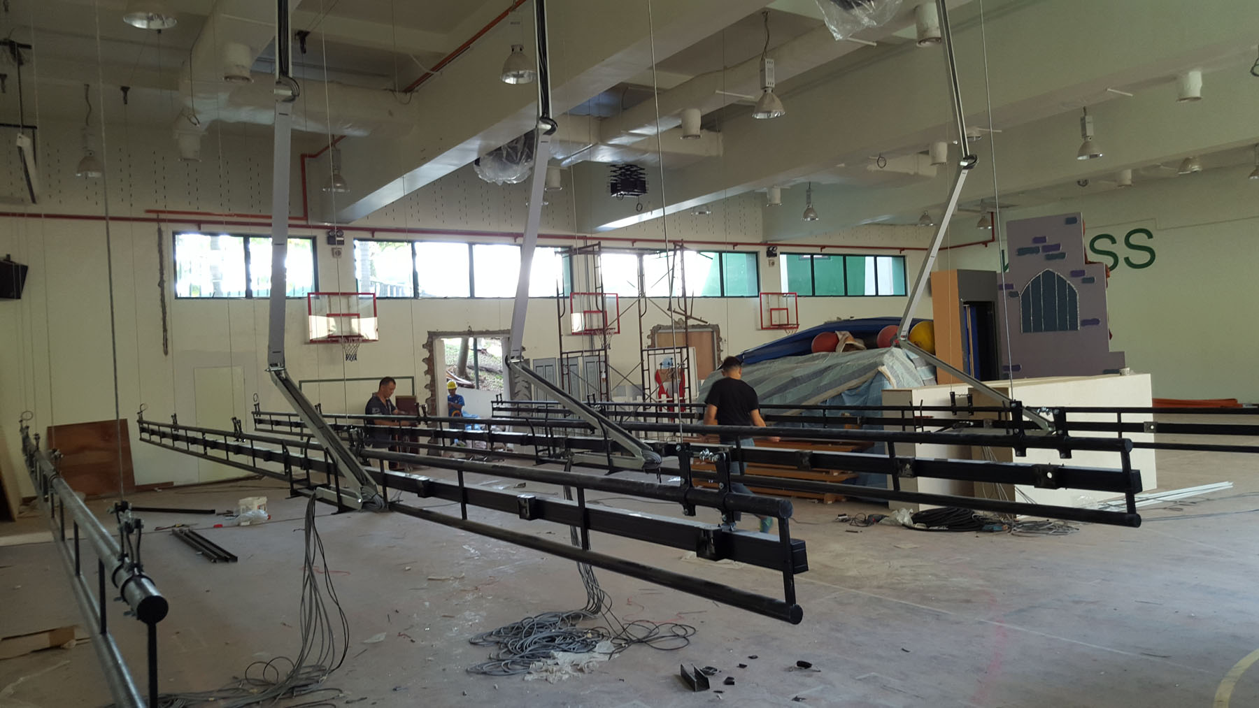 Alice Smith School Motorised Lighting Installation