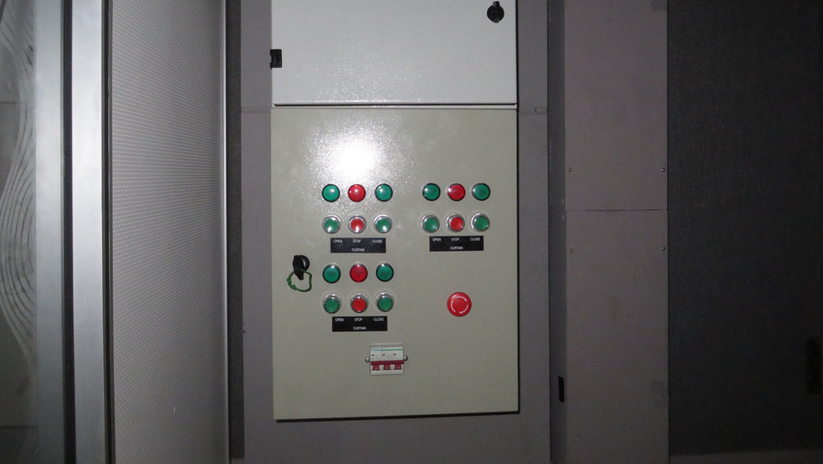 Finas Studio Sound Stage Motorised Track Control Panel