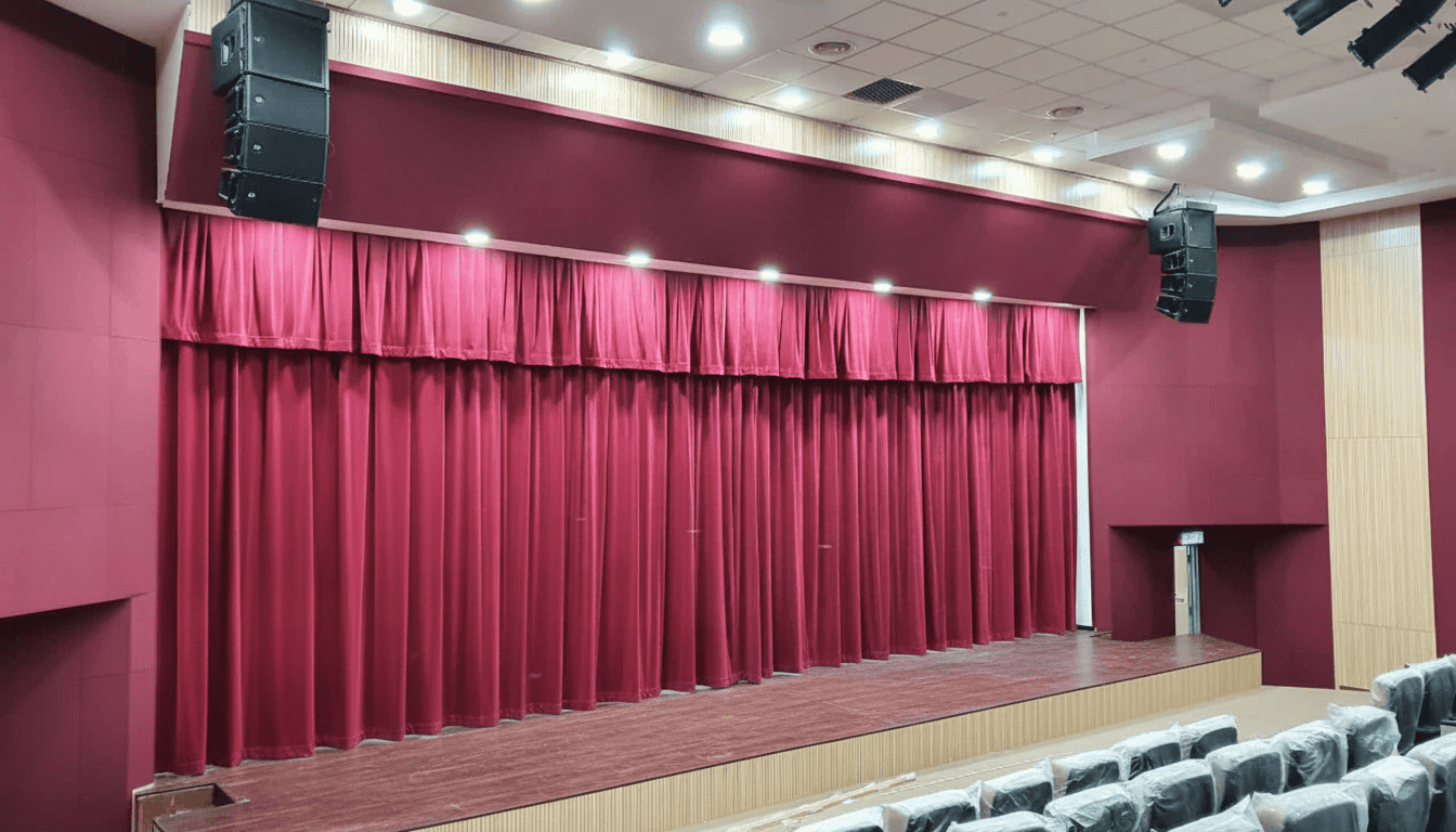 School Stage Curtain