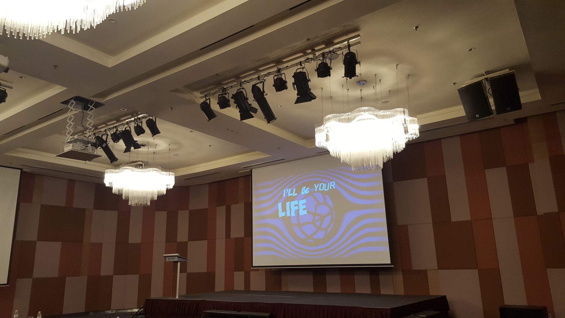 Eastin Hotel Ballroom Projection