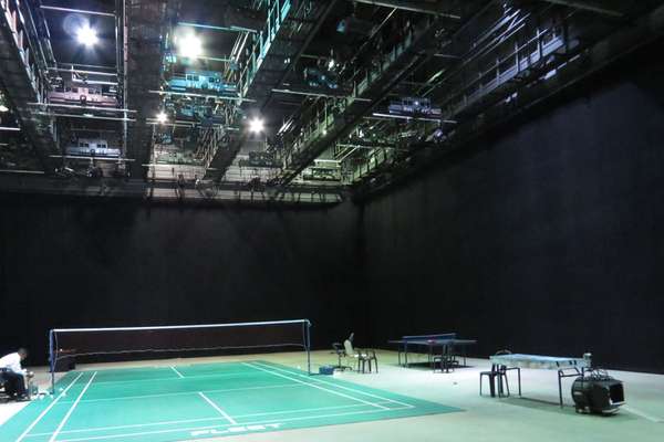 Finas Black Wool Curtain