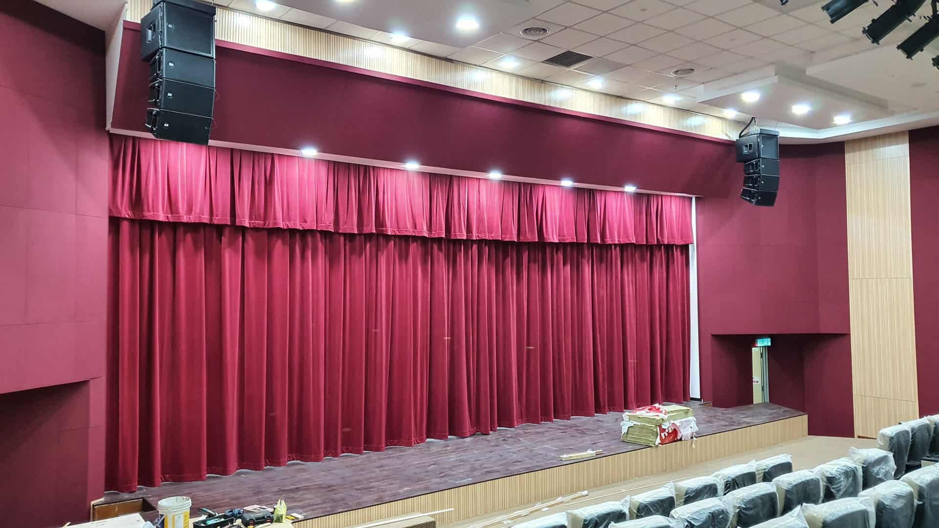 Jotic Auditorium Stage Curtain