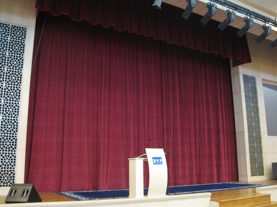 MOF Auditorium Stage Curtain