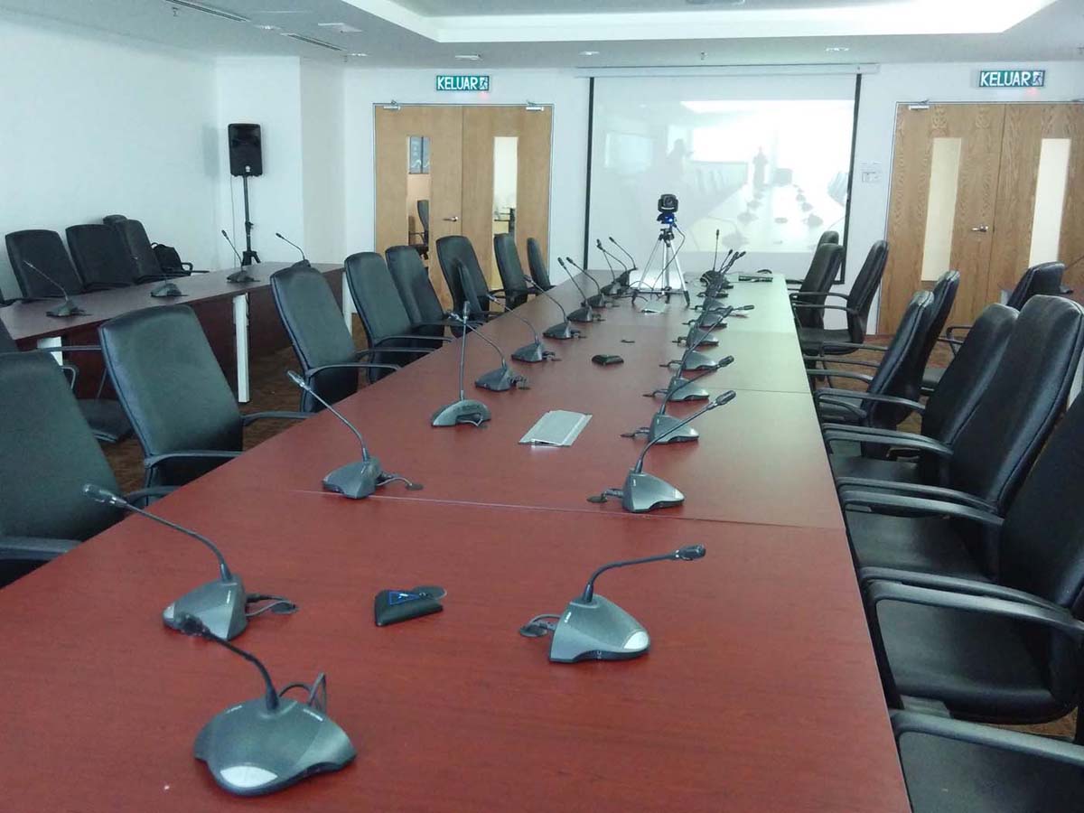 Conference Room with Bosch System