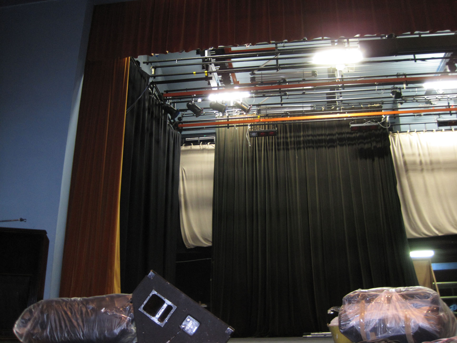 Mount Kiara Stage Curtain Open