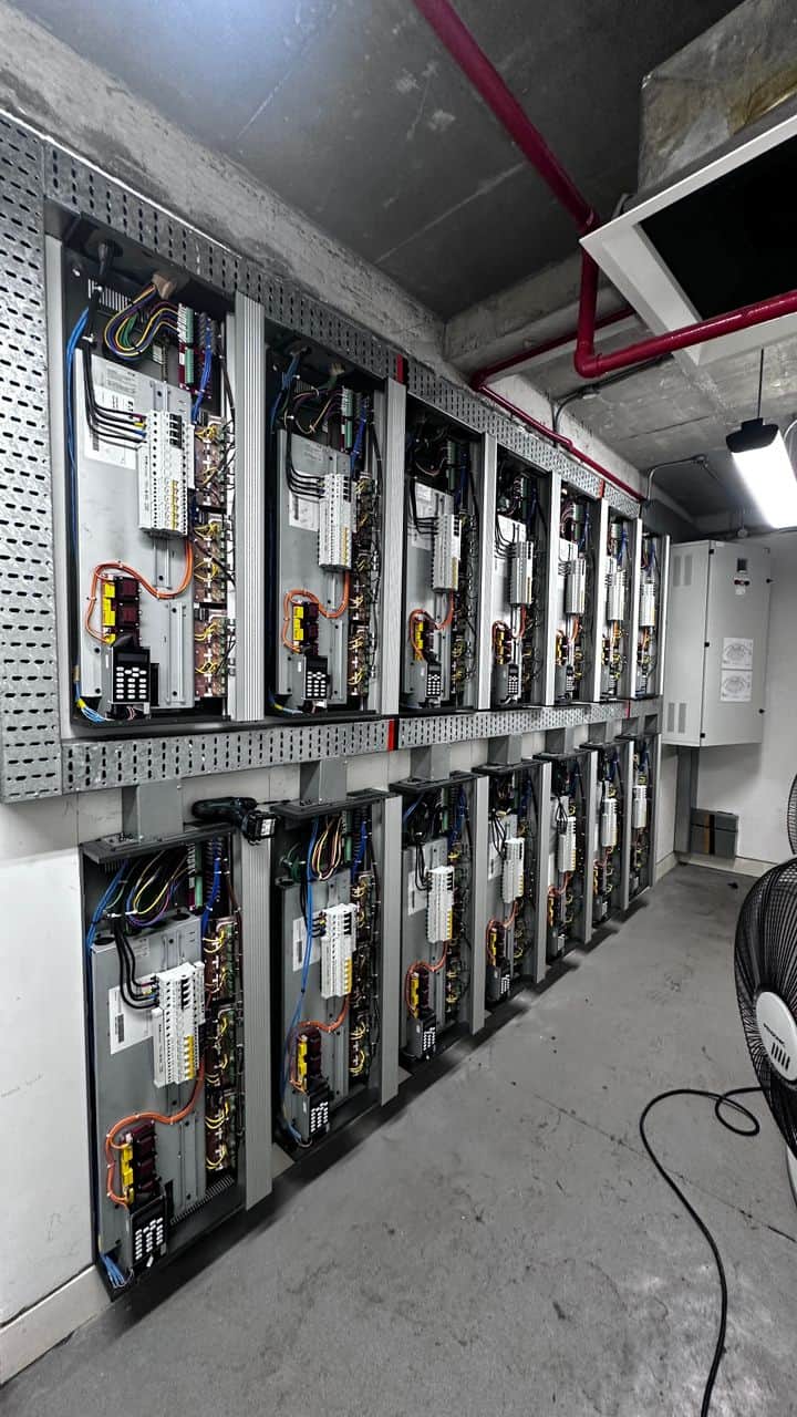 Servicing Dimmer Rack