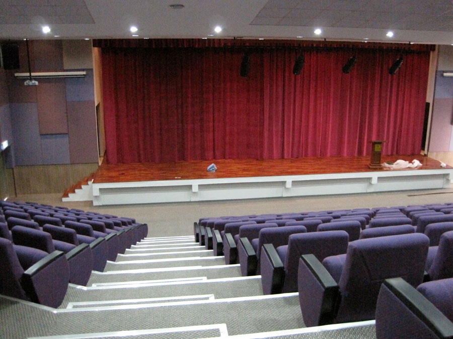 Stride Kajang Auditorium Stage Curtain