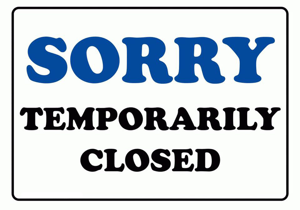 Temporary Closed