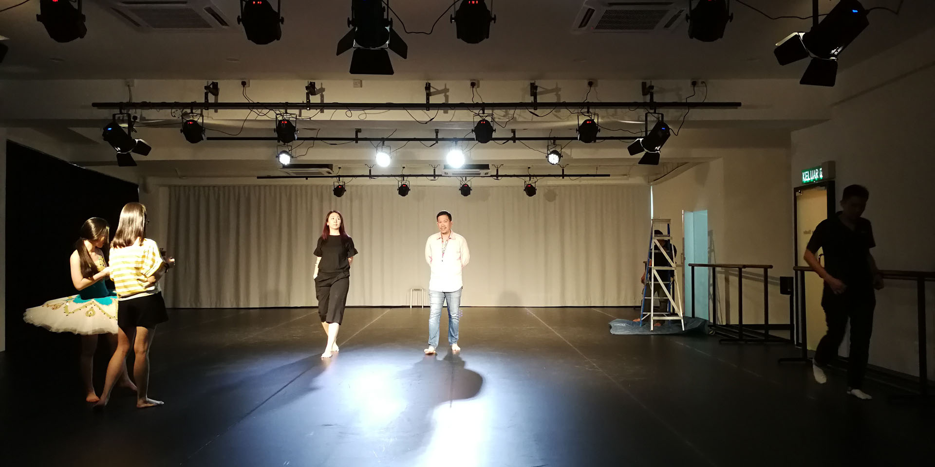 The Dance Stage With School Principal