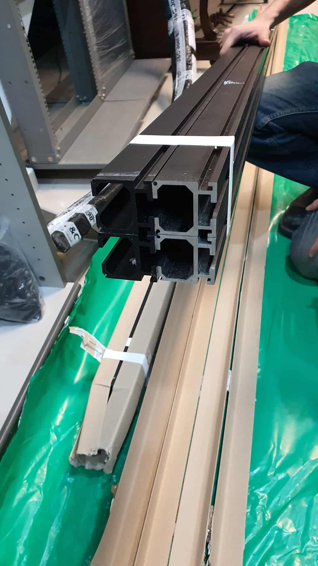 Triple E 2Way Medium Duty Walkalong Curtain Track.