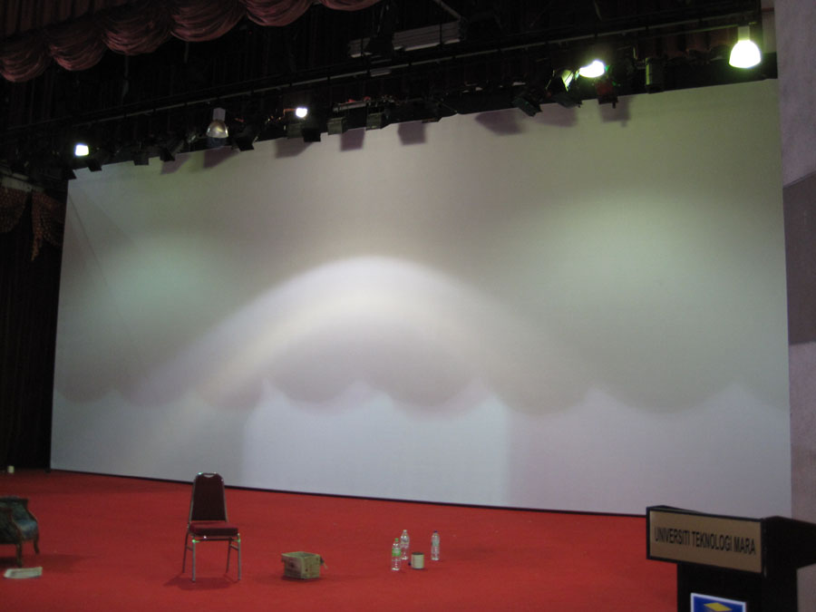 UiTM Cyclorama Side View