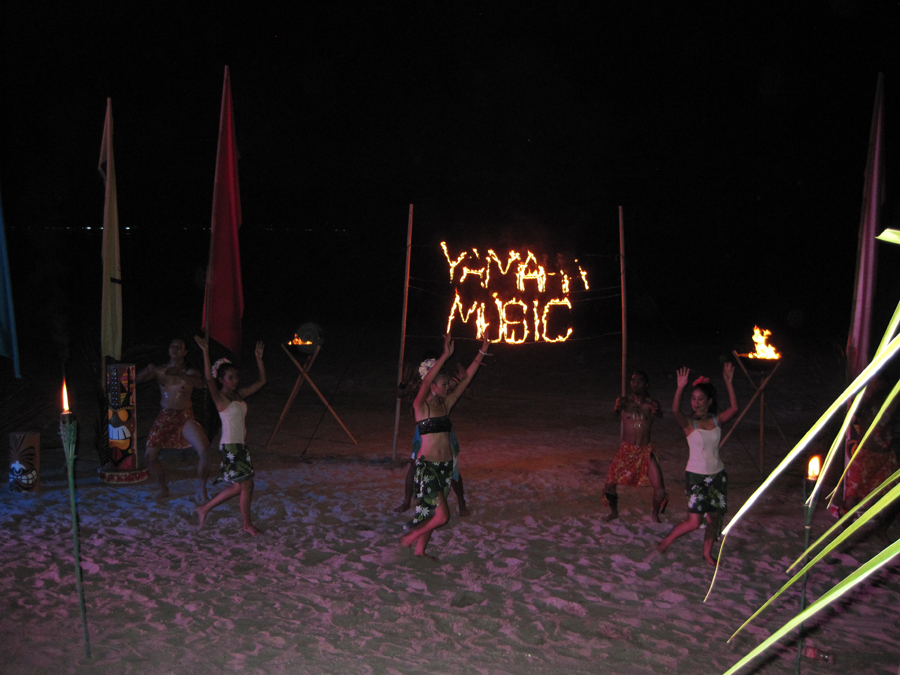 Yamaha Music dinner at the beach