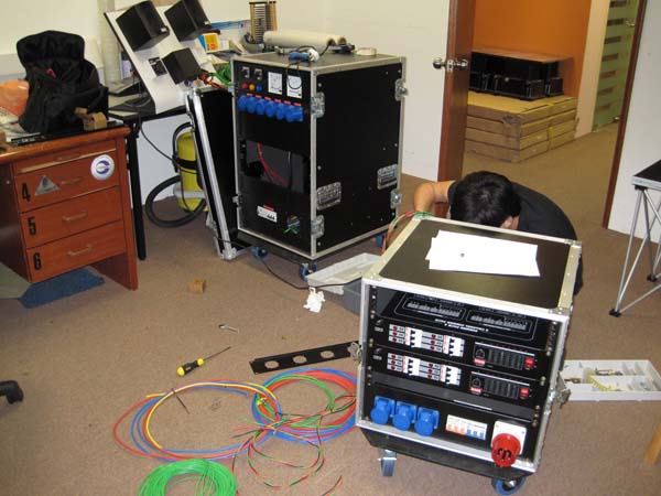 Custom Made Dimmer Rack Flight Case