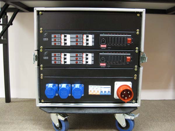 Dimmer Rack Front View
