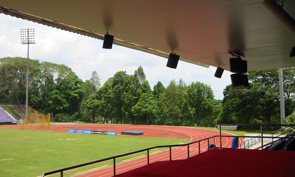 Uitm Stadium with EV speaker installed