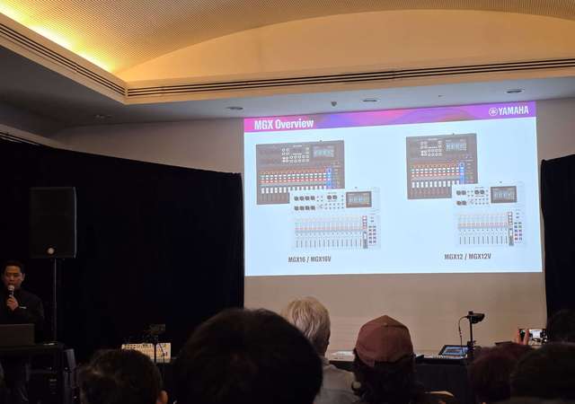 Yamaha Malaysia Launched MGX Digital Mixer